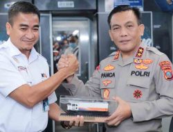 Kapolda Sumut Teken Perjanjian Kerja Sama dengan PT KAI