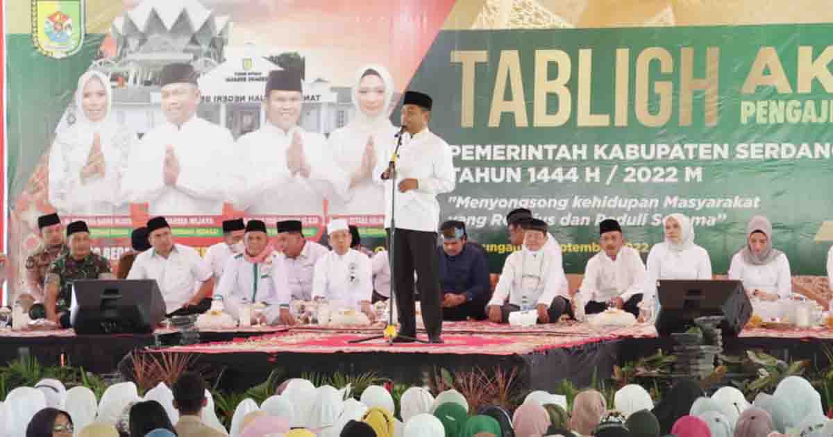 Tablig Akbar Pengajian Dambaan Sergai Hadirkan Ustaz Das’ad Latief