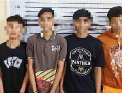 Polisi Tangkap 4 Anak Geng Motor Tersangka Pelaku Begal, 1 Buron