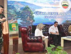 Pangdam I/BB Pimpin Rakor Penyelamatan Ekosistem Danau Toba