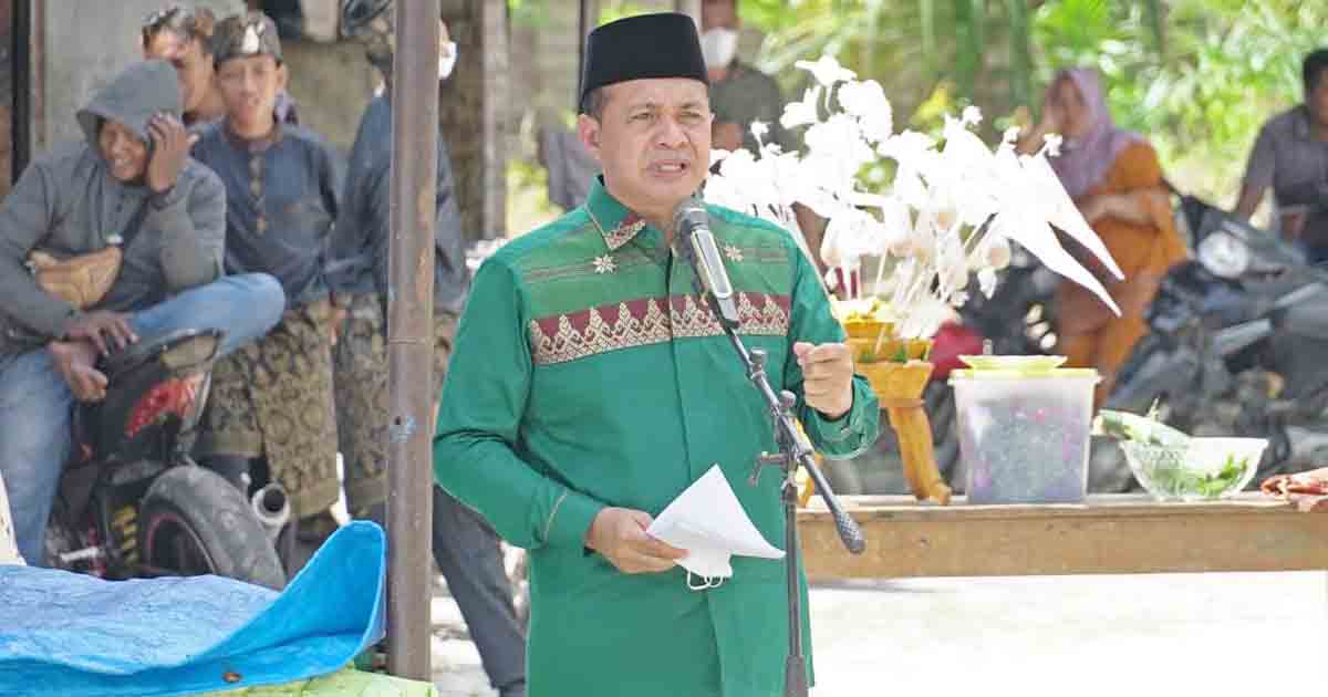 Bupati Batu Bara Minta Jajaran Pemkab Mendata Warga Miskin yang Sakit