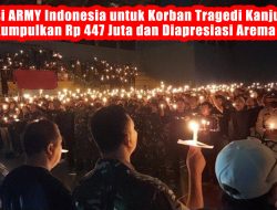 Donasi ARMY Indonesia untuk Korban Tragedi Kanjuruhan, Kumpulkan Rp 447 Juta dan Diapresiasi Arema FC