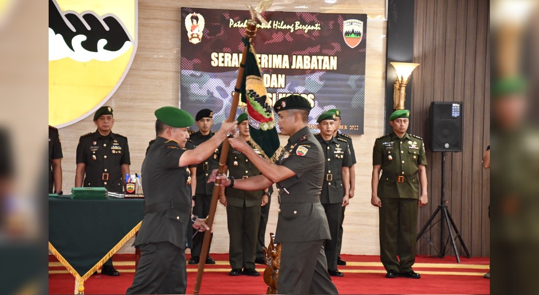 Pangdam I/BB Pimpin Sertijab 10 Pejabat Utama