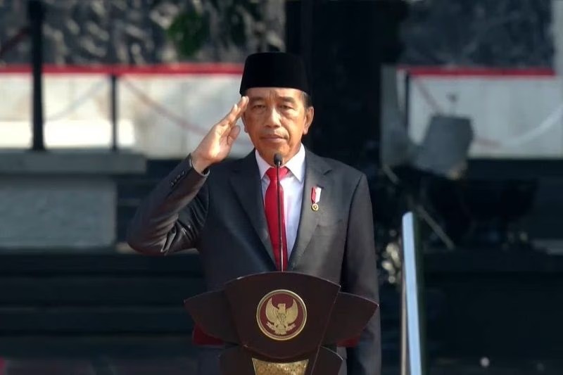Presiden Jokowi Pimpin Upacara Hari Kesaktian Pancasila