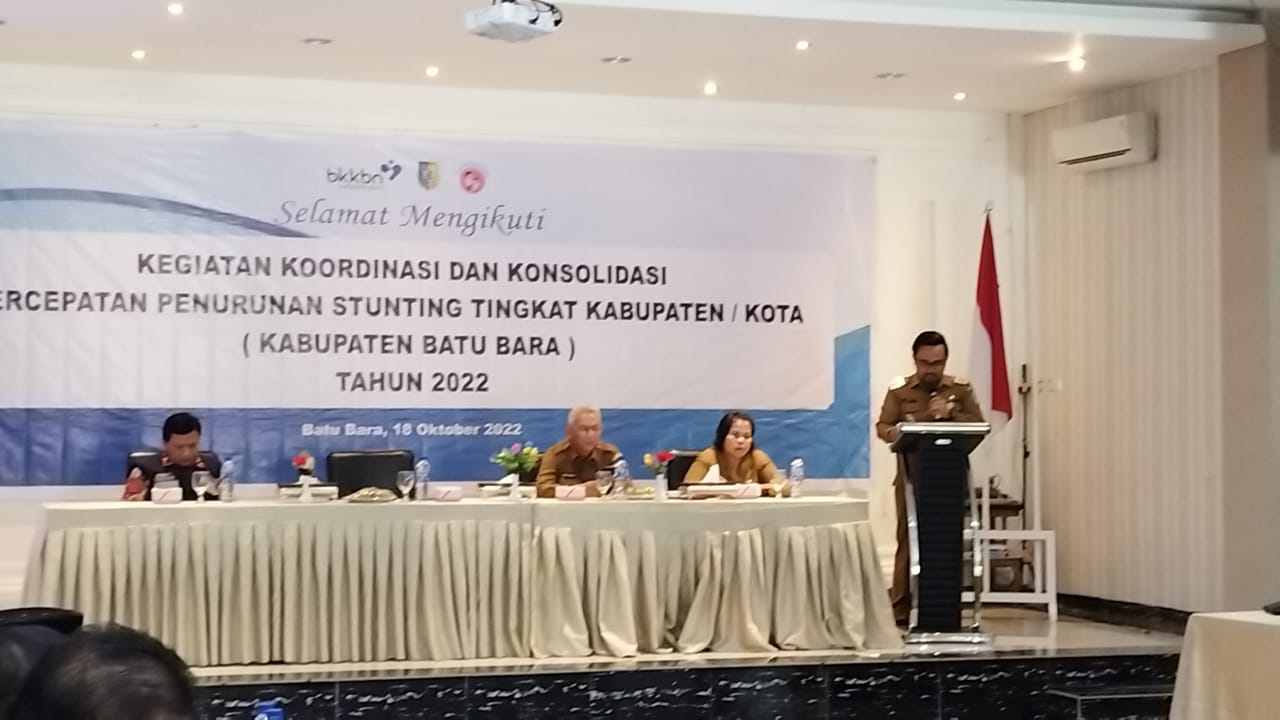 Pemkab Batu Bara Telah Terbitkan Regulasi Percepatan Penurunan Stunting
