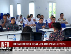 Cegah Berita Hoax Jelang Pemilu 2024, Pemkab Batu Bara Gelar Sosialisasi  Pengelolaan Informasi Media