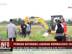 Menjawab Keluhan Petani, Pemkab Batubara Lakukan Normalisasi Irigasi di Desa Suka Raja |  Info Bisanews