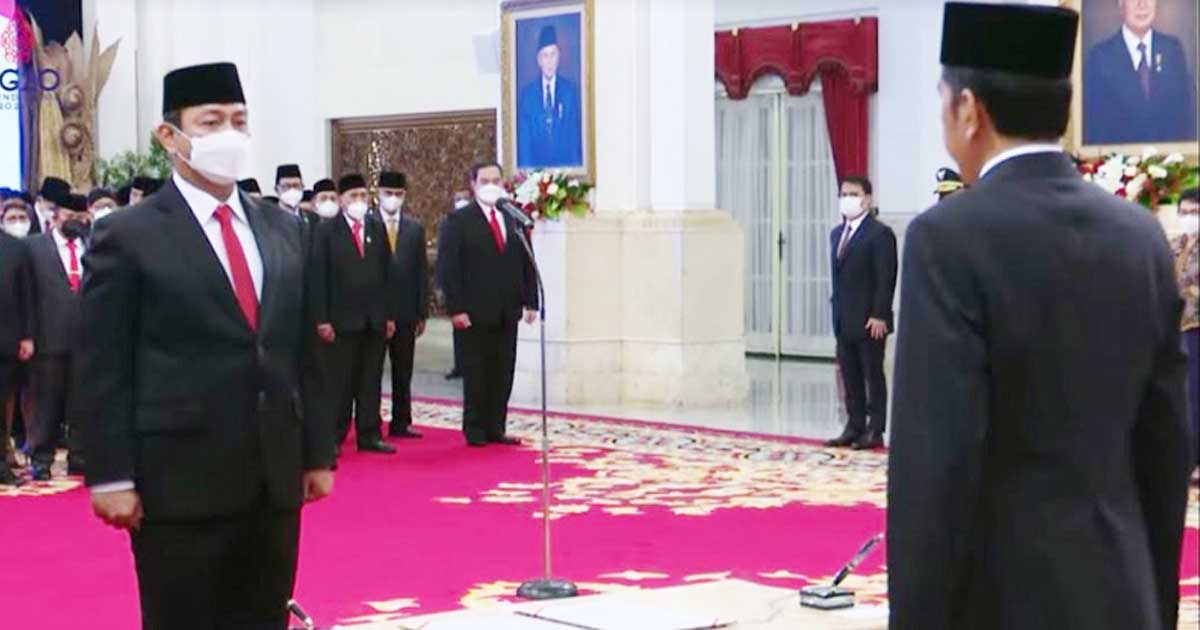 Hendrar Prihadi Dilantik Sebagai Kepala LKPP