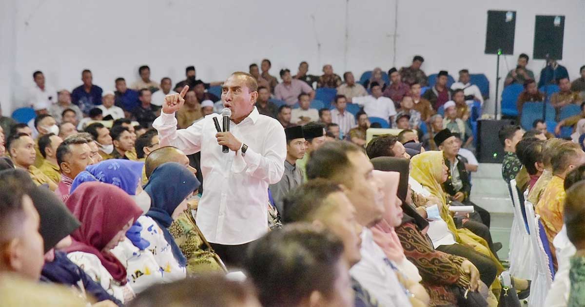 Gubsu Ingin Ada Evaluasi Stunting di Madina