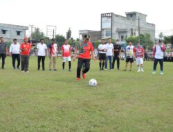 Bupati Zahir Buka Turnamen Sepak Bola