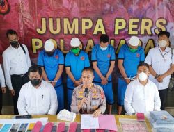 Polisi Ringkus 4 Tersangka Pembobol ATM, Satu Buron