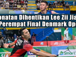 Jonatan Dihentikan Lee Zii Jia di Perempat Final Denmark Open