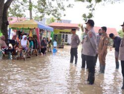 Kapolres Sergai Cek Posko Kesiapsiagaan Banjir