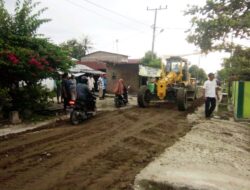 Jalan Diperbaiki, PP Air Putih Ucapkan Terima Kasih ke Bupati