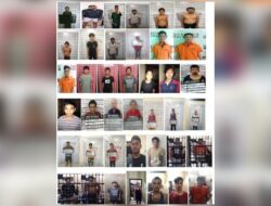 Selama Oktober Polrestabes Medan dan Jajaran Tahan Seratusan Tersangka