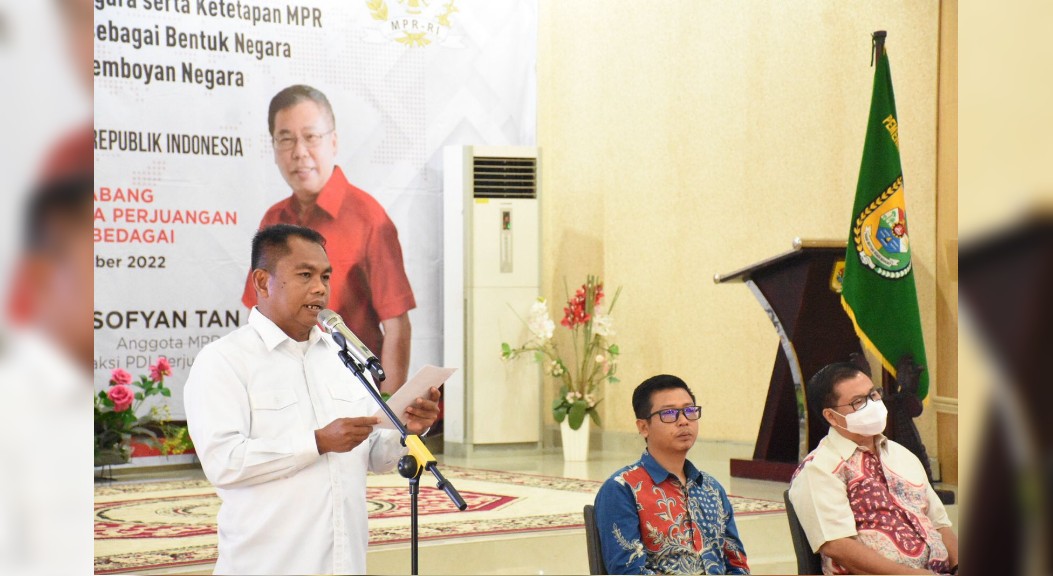 Bupati Sergai : Sosialisasi 4 Pilar Kebangsaan Penting Dipahami Secara Benar