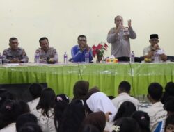 Kapolres Sergai Nasihati Pelajar SMA dan SMK YAPIM Kampung Pon