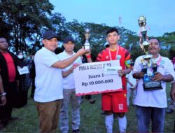 Bupati Zahir Tutup Turnamen Sepak Bola U-17 dan U-23