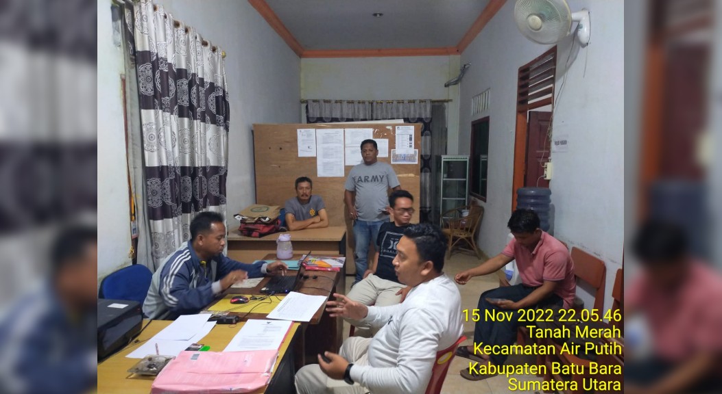 Camat Air Putih Pantau Kesiapan Panitia Pilkades