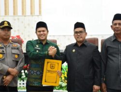 DPRD Sergai Sahkan APBD 2023, Pemkab Sampaikan 2 Ranperda