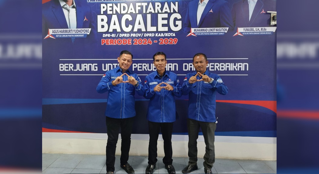 Gabung di Partai Demokrat Sergai, Suprin Bacaleg Dapil IV