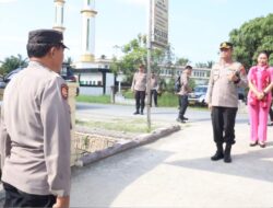 Kapolres Asahan Kunker ke Polsek Sei Kepayang