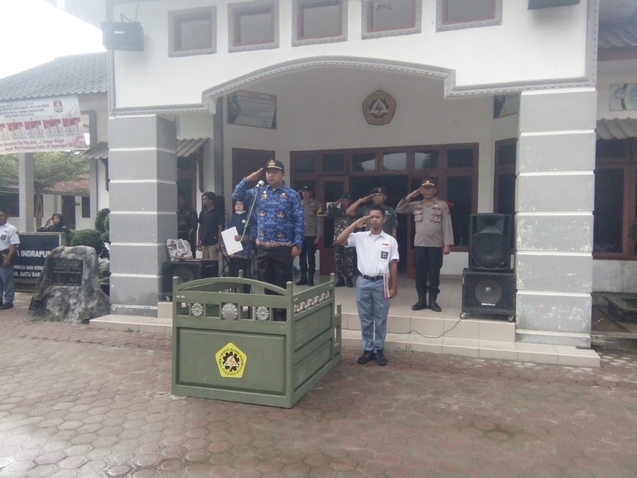 Camat Air Putih Pembina Upacara Peringatan Hari Pahlawan