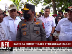 Kapolda Sumut Tinjau Penanganan Banjir di Batubara | Info Bisanews