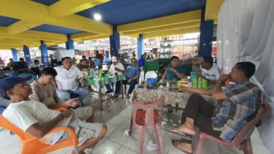 Seru, "Ngopi" di Pajak Simpang Dolok Bahas Hasil Pilkades di Batu Bara