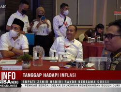 Tanggap Hadapi Inflasi, Bupati Zahir Hadiri Rakor Bersama Gubsu | Info Bisanews