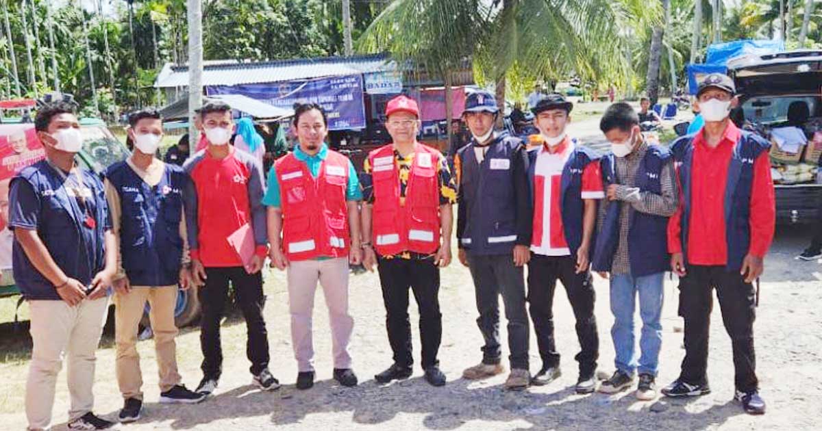 PMI Sumut Salurkan Bantuan kepada Korban Terdampak Bencana di Barus