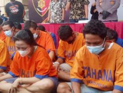 Sebulan, Polda Jatim Amankan 16 Tersangka Kejahatan Jalanan