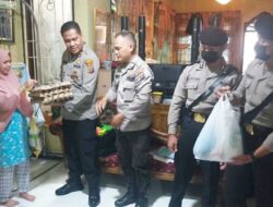 Kapolsek Patumbak Jadi Bapak Asuh Bayi Gizi Buruk