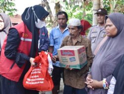 BK3S Batu Bara Salurkan Bantuan untuk Korban Gelombang Pasang Laut