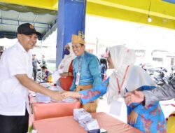 Bupati Batu Bara Tinjau Sejumlah TPS, Pastikan Pilkades Serentak Kondusif