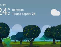 Cuaca Hari Ini, Jumat 25 November 2022, Diperkirakan Medan Hujan Lebat di Sore Hari, Tetap Sedia Mantel