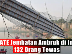 UPDATE Jembatan Ambruk di India, 132 Orang Tewas