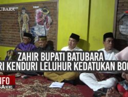 Zahir Bupati Batubara, Hadiri Kenduri Leluhur Kedatukan Bogak