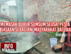 Memasak Bubur Sumsum Setelah Pesta, Menjadi Kebiasaan  Sebagian  Masyarakat Batubara
