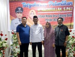 OK Faizal Ingat Masa Jualan Sayur Saat Hadiri Syukuran Kades Nashrullah