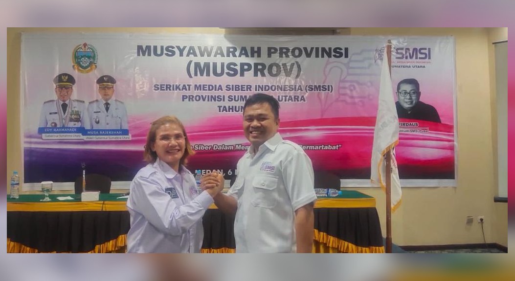 Terpilih Sebagai Ketua SMSI Sumut, Erris Ajak Pengurus dan Anggota Besarkan Organisasi