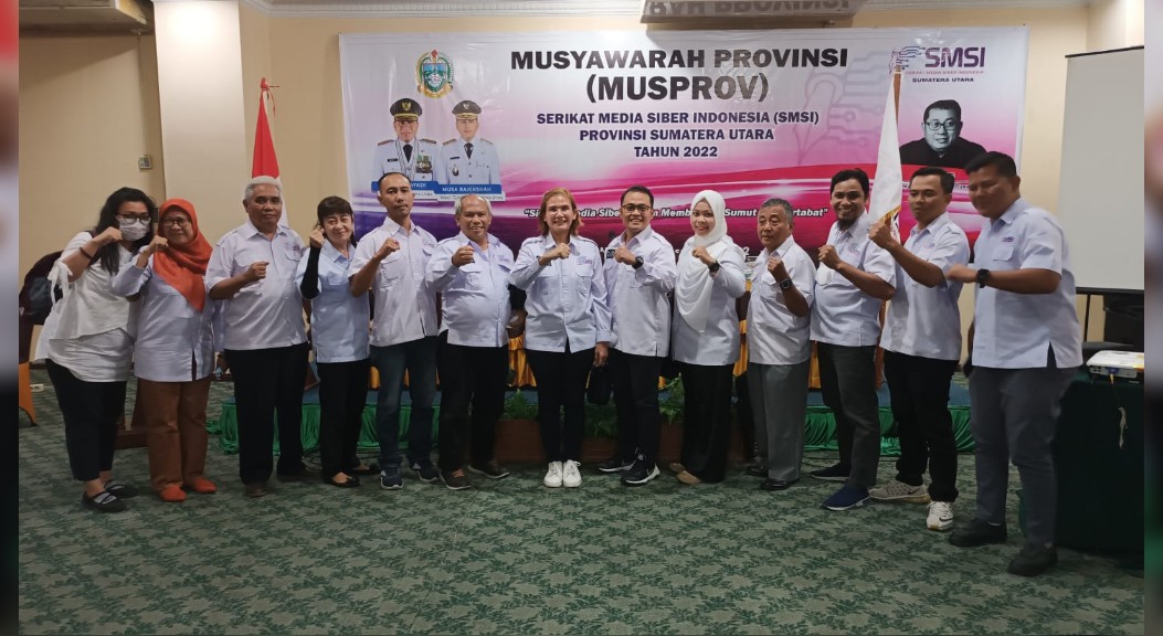 Terpilih Sebagai Ketua SMSI Sumut, Erris Ajak Pengurus dan Anggota Besarkan Organisasi