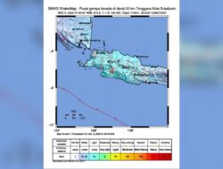 Gempa Bumi 6,1 M Guncang Sukabumi