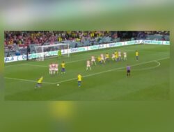 Kroasia Menyamakan Kedudukan di Perpanjangan Waktu Setelah Gol Neymar; CRO 1-1 BRA