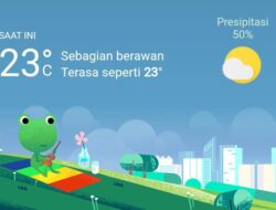 Cuaca Hari Ini, Kamis 8 Desember 2022, Diperkirakan Medan Hujan Ringan Alias Gerimis Mengendang