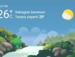 Cuaca Hari Ini, Minggu 18 Desember 2022, Diperkirakan Medan Hujan Petir dari Siang Hingga Malam Hari