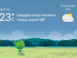 Cuaca Hari Ini, Senin 19 Desember 2022, Diperkirakan Medan Hujan Lebat di Siang Hari, Hati-hati