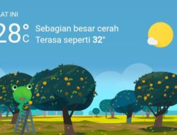 Cuaca Hari Ini, Sabtu 24 Desember 2022, Diperkirakan Medan Hujan Ringan dari Siang Hingga Malam