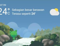 Cuaca Hari Ini, Rabu 28 Desember 2022, Diperkirakan Medan Hujan Ringan di Siang dan Malam Hari