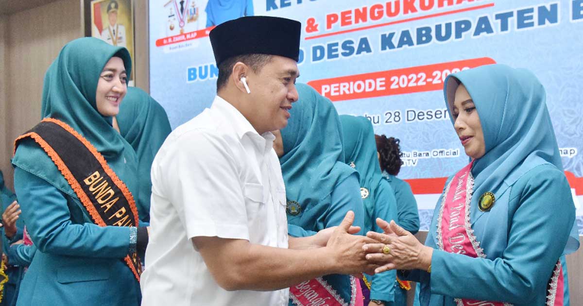 Bupati Zahir Minta Ketua PKK dan Bunda PAUD Desa Temani Kades